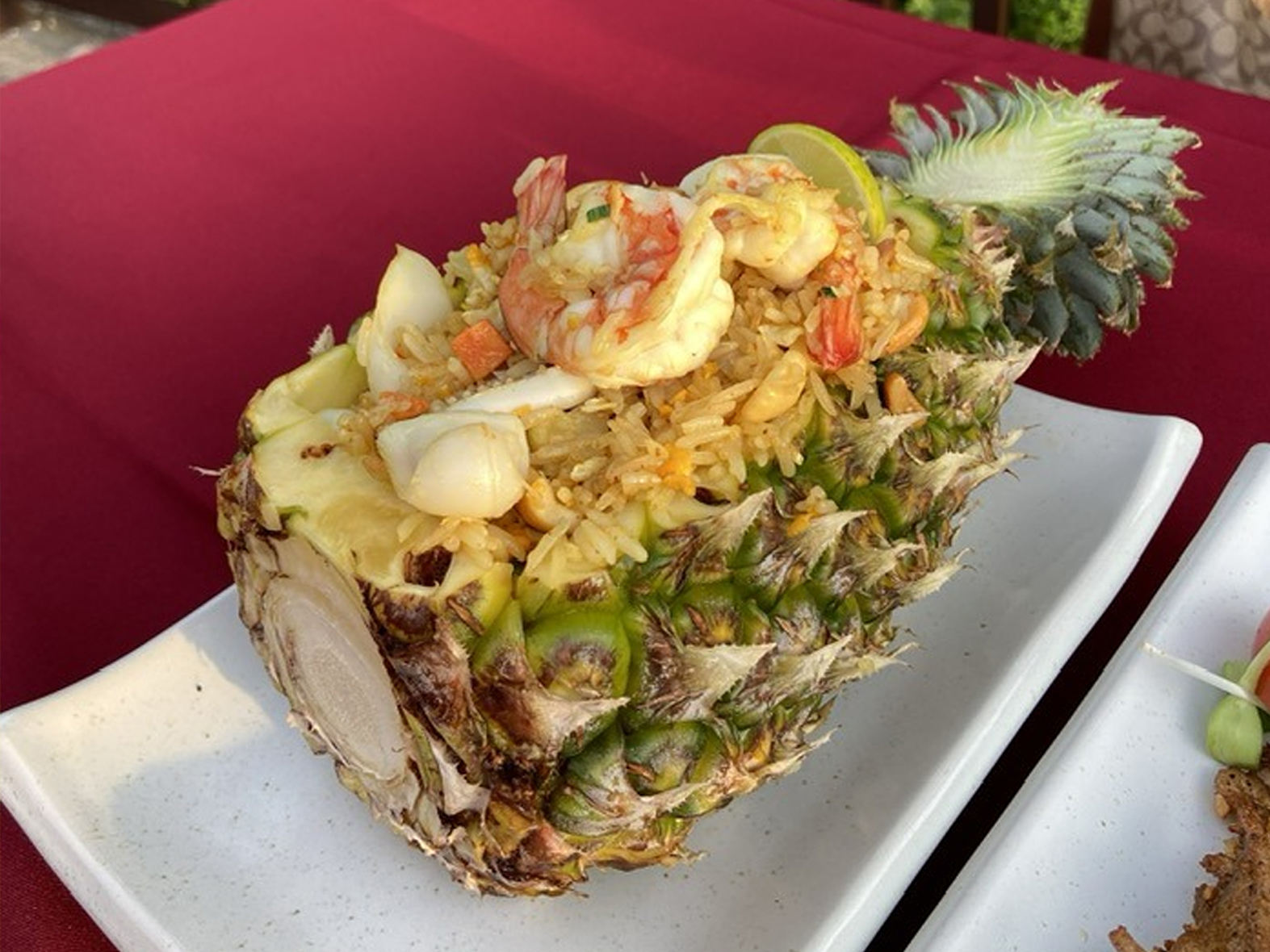 A lot of delicious food.